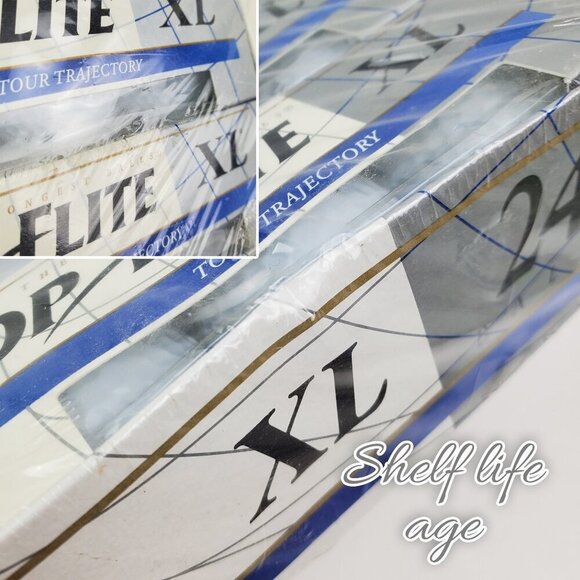 Top Flite XL Golf Balls Tour Trajectory 24 Count Pack 1990s NOS Sealed - Picture 5 of 8